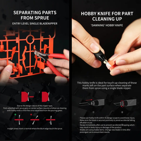 Departure Tool Combo Set By DSPIAE ชุดเซ็ตเริ่มต้นสำหรับต่อกันพลา Dspiae