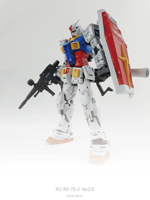 Delpi Water Decal (ดิแคลน้ำ) RG RX-78-2 2.0 Gundam Delpi Decal