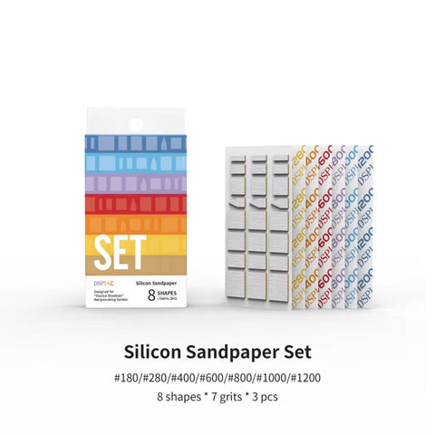 (New) Silicon Sandpaper By DSPIAE กระดาษทรายสำหรับ ตะไบไฟฟ้าไร้สาย รุ่นโปร Dspiae