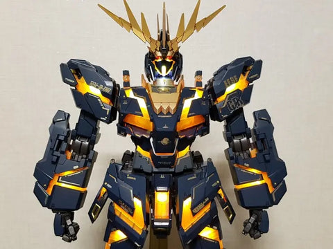 Delpi Metal Sticker (สติกเกอร์โลหะ) PG Unicorn & Banshee (LINE) Gundam Delpi Decal