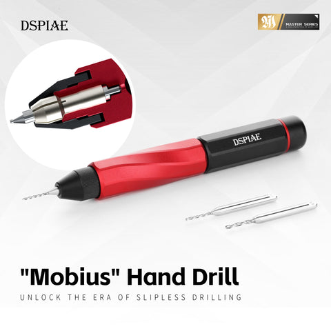 (New) DSPIAE สว่านมืออลูมิเนียม "Mobius" Hand Drill Dspiae