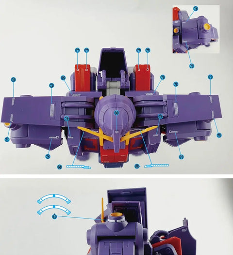 Delpi Decal (ดีคอลน้ำ) HG Psycho MK-II Delpi Decal