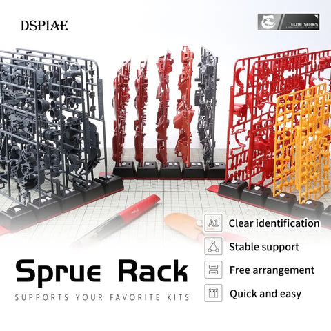 Sprue Rack By DSPIAE ชุดวางแผงรันเนอร์ Dspiae