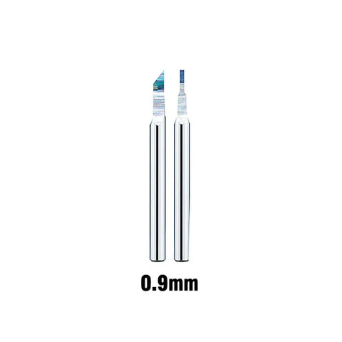 Tungsten Steel Push Broach By DSPIAE ใบมีดเดินลายเบอร์ 0.9mm - 3.0mm Dspiae