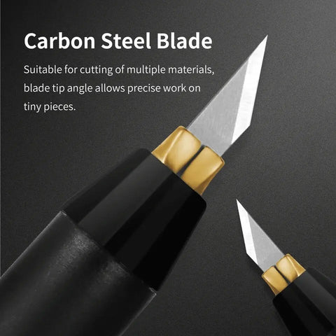 "Dawning" Hobby Knife By DSPIAE มีดอาร์ทไนฟ์ ด้ามพลาสติก พร้อมใบมีด รุ่น PT-DK Dspiae