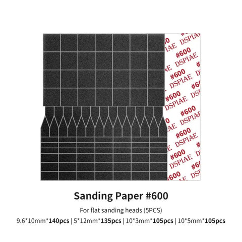 Sanding Paper By DSPIAE กระดาษทราย และ อะไหล่ สำหรับ ตะไบไฟฟ้าไร้สาย Dspiae
