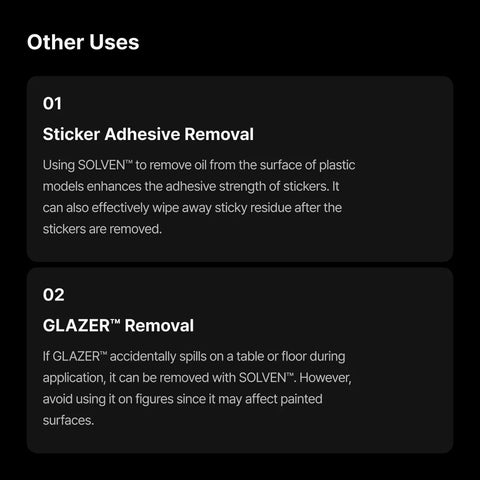 (New) SOLVEN By GUNPRIMER Panel Line Cleaner ไร้กลิ่น / ไม่กัดพลาสติก Gunprimer