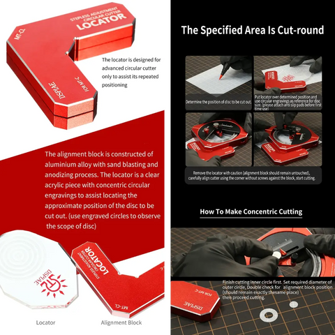 Stepless Circular Cutter By DSPIAE เครื่องตัดเทปบังพ่นแบบวงกลม Dspiae