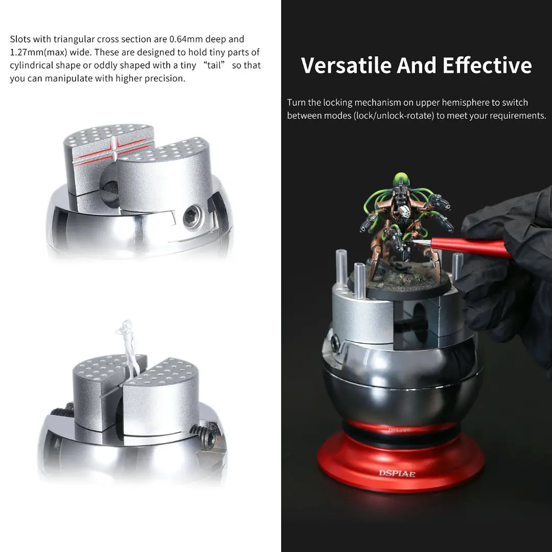 OmnidirectionalSpherical Vise By DSPIAE แท่นจับชิ้นงาน Dspiae