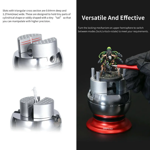 OmnidirectionalSpherical Vise By DSPIAE แท่นจับชิ้นงาน Dspiae