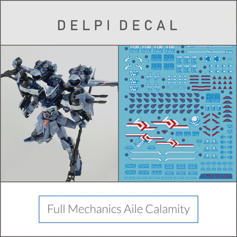 Delpi Water Decal (ดิแคลน้ำ) FM Aile Calamity Gundam Delpi Decal