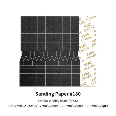Sanding Paper By DSPIAE กระดาษทราย และ อะไหล่ สำหรับ ตะไบไฟฟ้าไร้สาย Dspiae