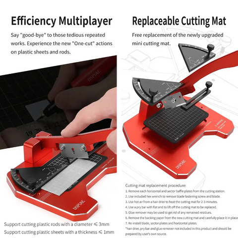 Angle Cutting Station By DSPIAE แท่นตัดพลาสติกแบบปรับองศา Dspiae