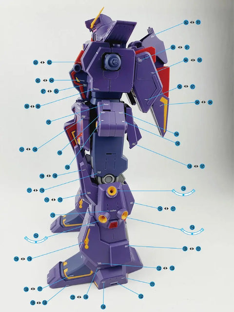 Delpi Decal (ดีคอลน้ำ) HG Psycho MK-II Delpi Decal