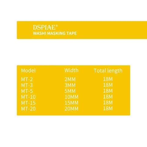 Masking Tape By DSPIAE เทปบังพ่น Dspiae