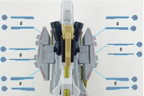 Delpi Water Decal (ดิแคลน้ำ) HG Zeus Silhouette Delpi Decal