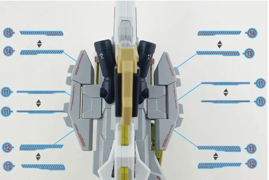 Delpi Water Decal (ดิแคลน้ำ) HG Zeus Silhouette Delpi Decal