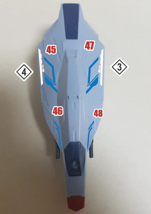 Delpi Water Decal (ดิแคลน้ำ) MG Providence Gundam Delpi Decal