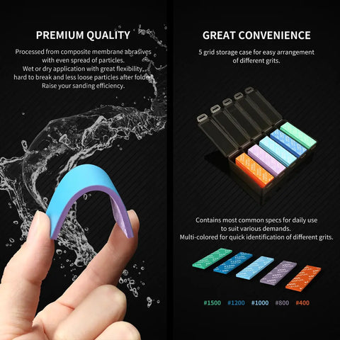 Reusable Abrasive Sponge By DSPIAE กระดาษทรายฟองน้ำ Dspiae