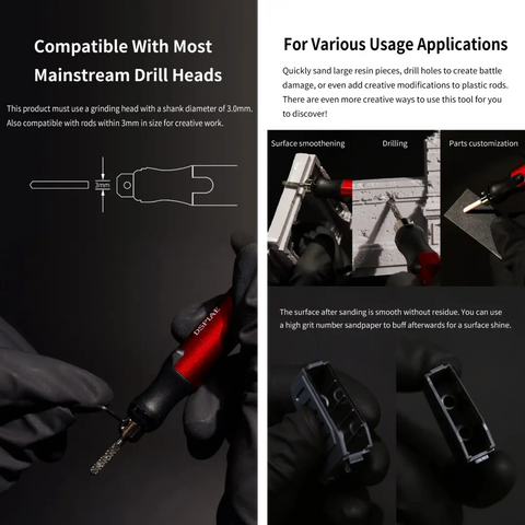 Portable Electric Sanding Pen By DSPIAE เครื่องขัด/เจียร ไฟฟ้าไร้สาย อเนกประสงค์ Dspiae