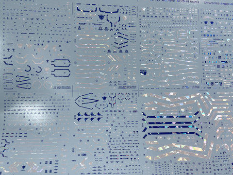 Delpi Water Decal (ดิแคลน้ำ) MG OO XN Raiser Gundam Delpi Decal