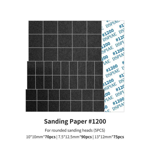 Sanding Paper By DSPIAE กระดาษทราย และ อะไหล่ สำหรับ ตะไบไฟฟ้าไร้สาย Dspiae