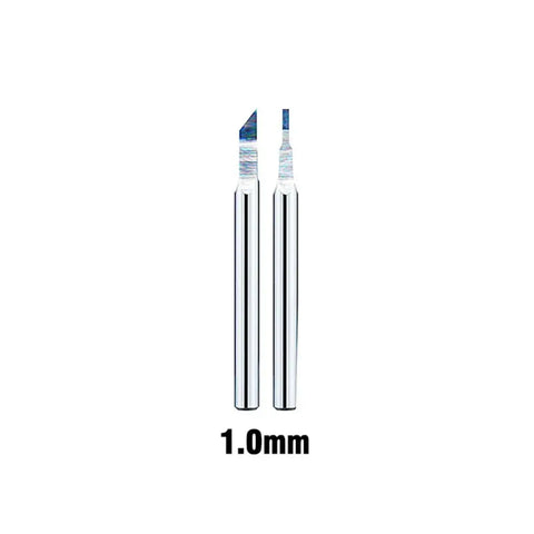 Tungsten Steel Push Broach By DSPIAE ใบมีดเดินลายเบอร์ 0.9mm - 3.0mm Dspiae