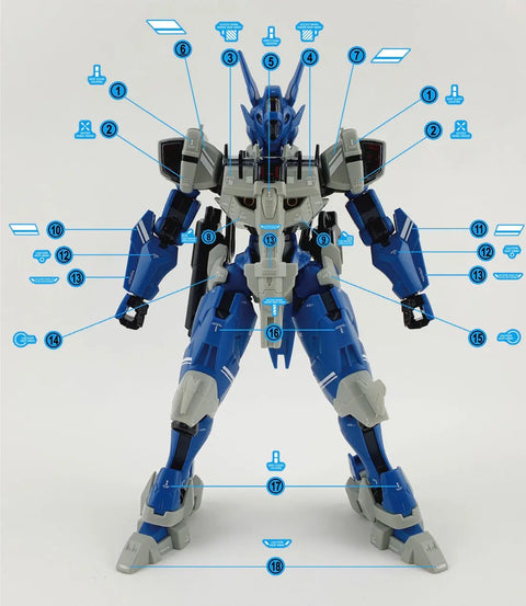 Delpi Decal (ดีคอลน้ำ) HG LFRITH ANVATA Delpi Decal