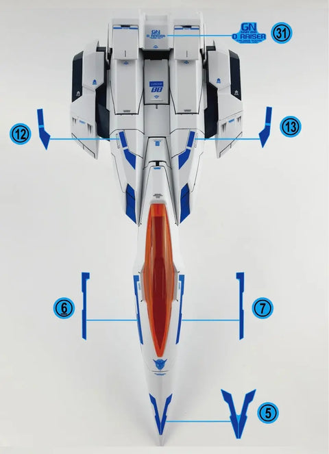 Delpi Decal (ดีคอลน้ำ) PG OO RAISER Ver.DELPI Delpi Decal