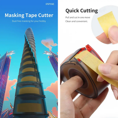 Masking Tape Cutter By DSPIAE ตลับตัดเทปบังพ่น Dspiae