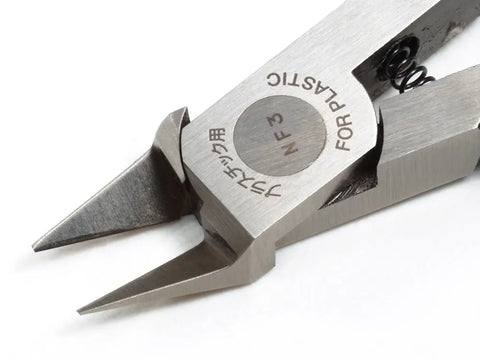 Sharp Pointed Side Cutter (Slim Jaw) By TAMIYA คีมตัดโมเดลพลาสติก 74123 TAMIYA