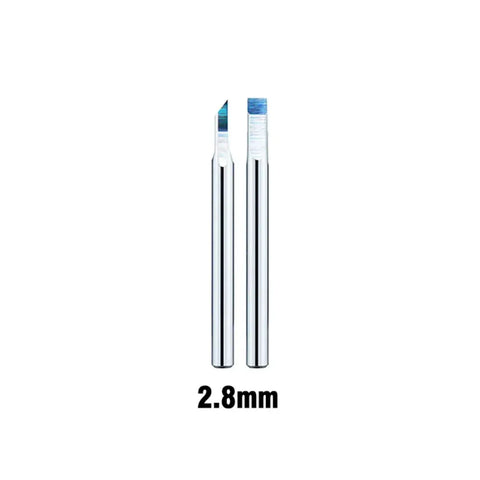 Tungsten Steel Push Broach By DSPIAE ใบมีดเดินลายเบอร์ 0.9mm - 3.0mm Dspiae