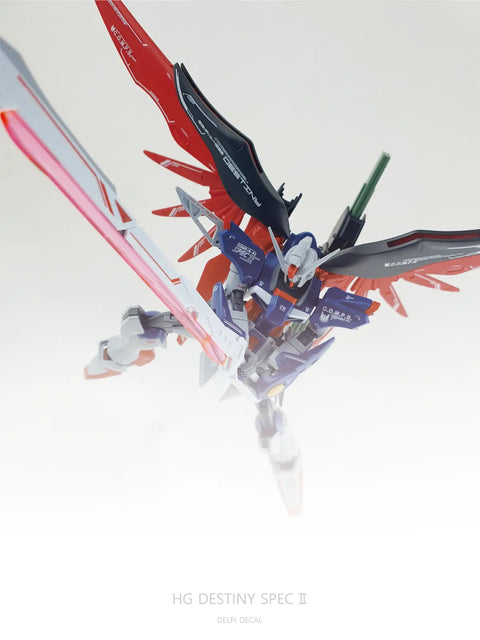 Delpi Water Decal (ดิแคลน้ำ) HG Destiny Spec II Gundam Delpi Decal
