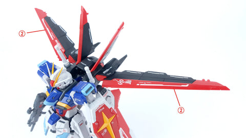 Delpi Water Decal (ดิแคลน้ำ) RG Force Impulse Gundam Delpi Decal