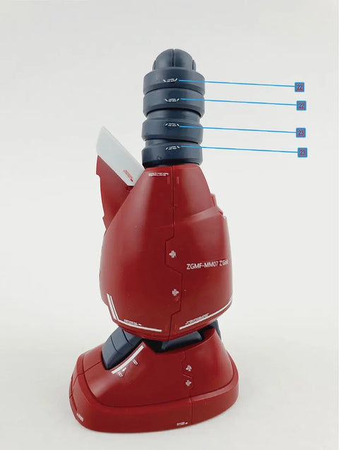 Delpi Decal (ดีคอลน้ำ) HG Seed Z’Gok Delpi Decal