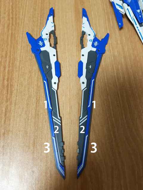 Delpi Water Decal (ดิแคลน้ำ) MG OO XN Raiser Gundam Delpi Decal