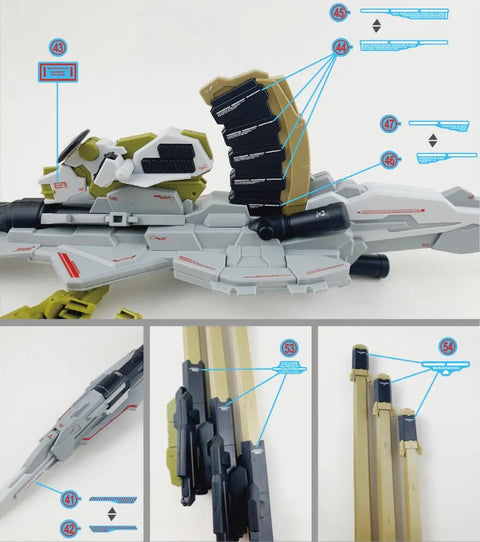 Delpi Water Decal (ดิแคลน้ำ) HG Zeus Silhouette Delpi Decal