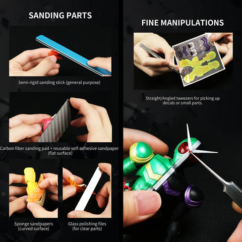 Departure Tool Combo Set By DSPIAE ชุดเซ็ตเริ่มต้นสำหรับต่อกันพลา Dspiae