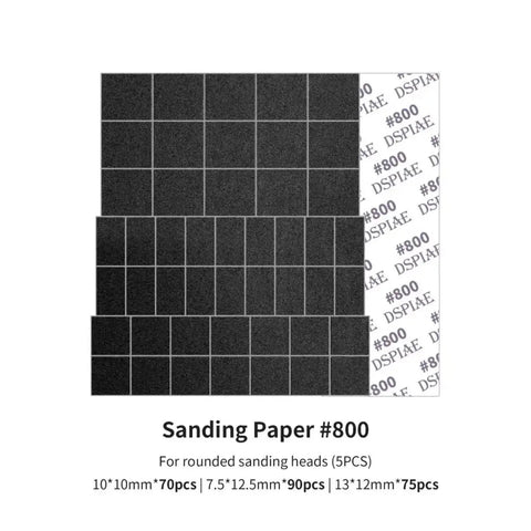 Sanding Paper By DSPIAE กระดาษทราย และ อะไหล่ สำหรับ ตะไบไฟฟ้าไร้สาย Dspiae