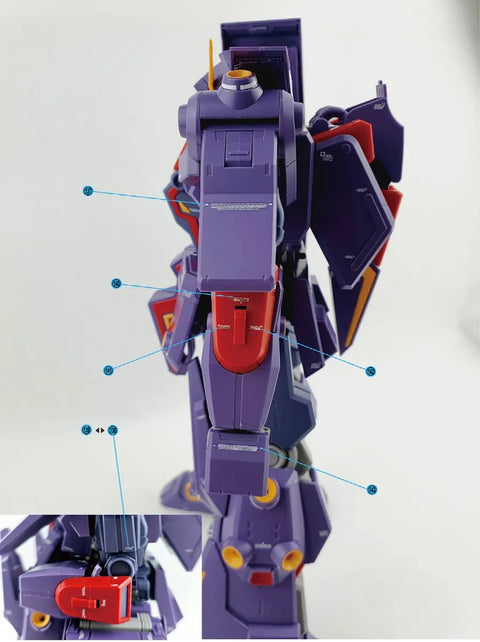 Delpi Decal (ดีคอลน้ำ) HG Psycho MK-II Delpi Decal
