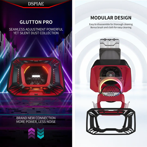 Glutton Sanding Dust Collector By Dspiae พัดลมดูดฝุ่นผงจากการตะไบ Dspiae