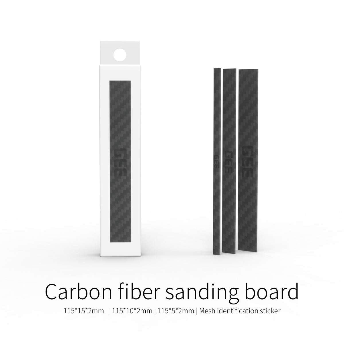 (New) GEEHOBBY ชุดกระดาษทรายแบบมีกาวในตัวพร้อมกล่องเก็บ สำหรับกันพลา/โมเดล Self-Adhesive Sandpaper Set GEEHOBBY