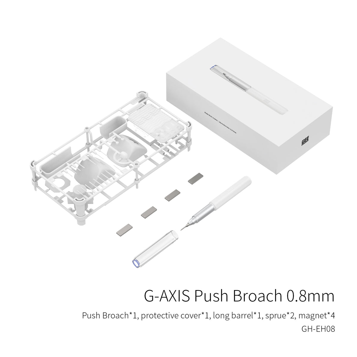 (New) GEEHOBBY มีดเดินลาย Panel Line สำหรับกันพลา/โมเดล G-AXIS Push Broach GEEHOBBY