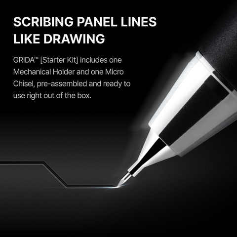 (Renew) GRIDA By GUNPRIMER ปากกาย้ำลาย Panel Line Gunprimer