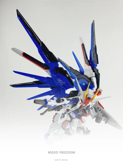 Delpi Water Decal (ดิแคลน้ำ) MGSD Freedom Gundam Delpi Decal