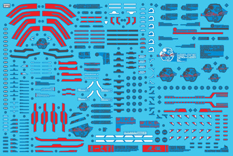 Delpi Water Decal (ดิแคลน้ำ) PG Astray Red Frame Gundam Delpi Decal