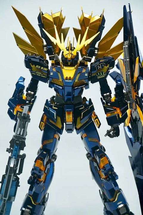 Delpi Water Decal (ดิแคลน้ำ) MG Unicorn Banshee Norn Full Gundam (Gold Holo) Delpi Decal