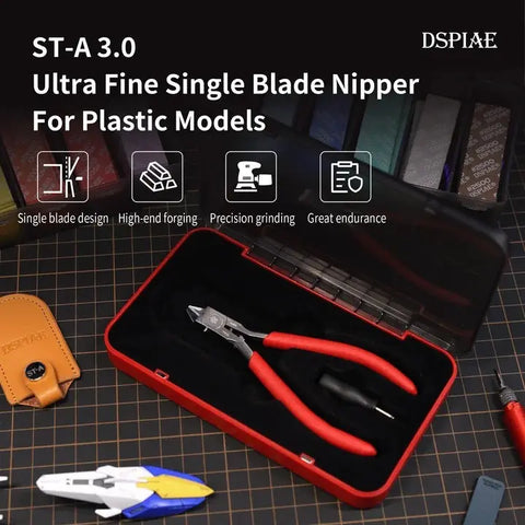 ST-A 3.0 Single Blade Nipper By DSPIAE คีมตัดโมเดลพลาสติก คมมีดเดี่ยว Dspiae