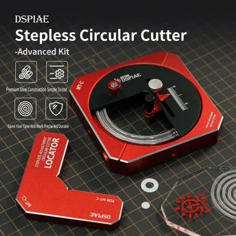 Stepless Circular Cutter By DSPIAE เครื่องตัดเทปบังพ่นแบบวงกลม Dspiae