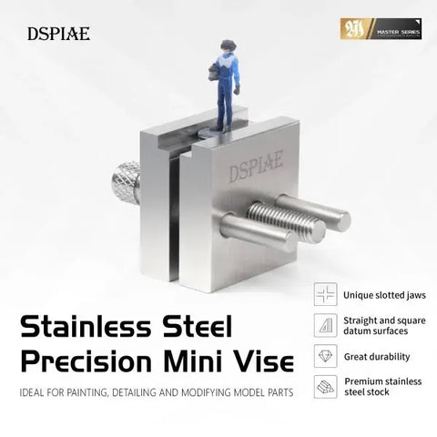 Stainless Steel Precision Mini Vise By DSPIAE แท่นจับชิ้นงานขนาดเล็ก Dspiae